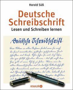 Deutsche Schreibschrift. Lehrbuch - Süß, Harald