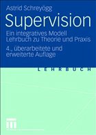 Supervision - Schreyögg, Astrid