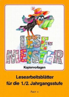 Cover Lesearbeitsblätter für die 1./2. Jahrgangsstufe / Lesemeister