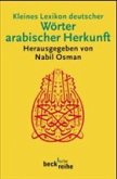 Kleines Lexikon deutscher Wörter arabischer Herkunft