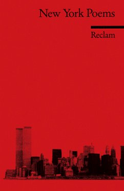 New York Poems - Schunck, Ferdinand (Hrsg.)
