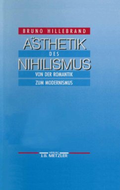 Cover Ästhetik des Nihilismus; .