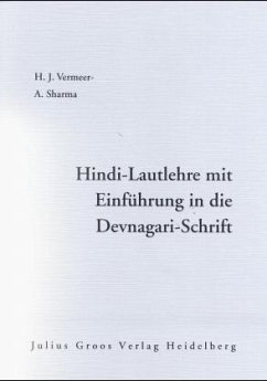 Hindi-Lautlehre mit Einführung in die Devnagari-Schrift - Vermeer, Hans J.;Sharma, Aryendra