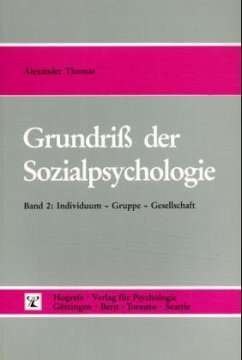 Cover Individuum, Gruppe, Gesellschaft / Grundriß der Sozialpsychologie, in 2 Bdn. Bd.2