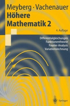 Höhere Mathematik 2 - Meyberg, Kurt;Vachenauer, Peter