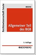 Allgemeiner Teil des BGB - Brehm, Wolfgang