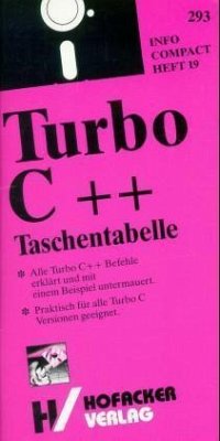 Turbo C++ Taschentabelle - Fernengel, Uwe