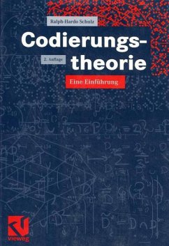 Codierungstheorie - Schulz, Ralph-Hardo