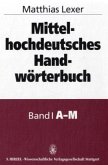 Mittelhochdeutsches Handwörterbuch, in 3 Bdn.