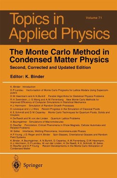 The Monte Carlo Method in Condensed Matter Physics