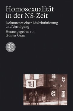 Homosexualität in der NS-Zeit - Grau, Günter (Hrsg.)