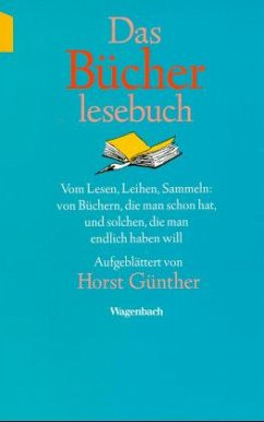 Das Bücherlesebuch - Günther, Horst