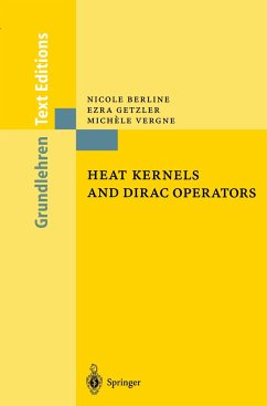Heat Kernels and Dirac Operators - Berline, Nicole;Getzler, Ezra;Vergne, Michèle