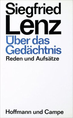 Über das Gedächtnis - Lenz, Siegfried