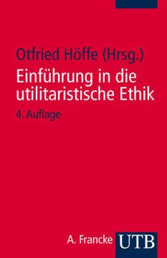 Cover Einführung in die utilitaristische Ethik
