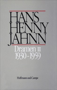 Werke in Einzelbänden. Hamburger Ausgabe / Dramen II / Dramen, 2 Bde. Bd.2 - Jahnn, Hans H