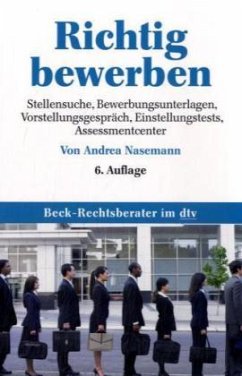 Richtig bewerben - Nasemann, Andrea