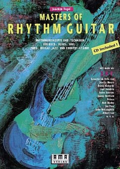 Masters of Rhythm Guitar. Mit CD - Vogel, Joachim