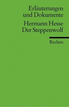 Hermann Hesse 'Der Steppenwolf' - Hesse, Hermann / Voit, Friedrich