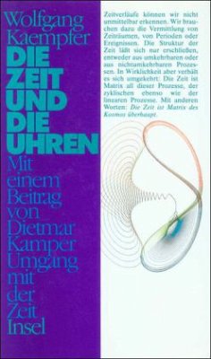 Die Zeit und die Uhren - Kaempfer, Wolfgang