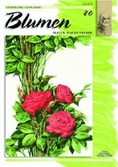 Cover Blumen, Aquarell / Sammlung Leonardo Bd.20