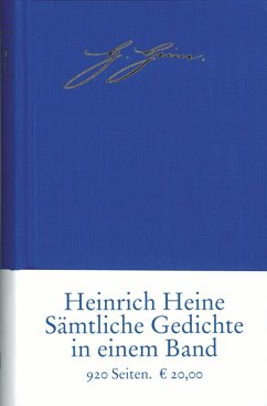 Sämtliche Gedichte in zeitlicher Folge - Heine, Heinrich