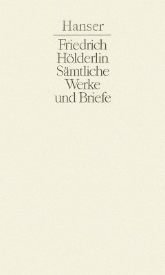 Aufsätze. Übersetzungen. Briefwechsel - Hölderlin, Friedrich