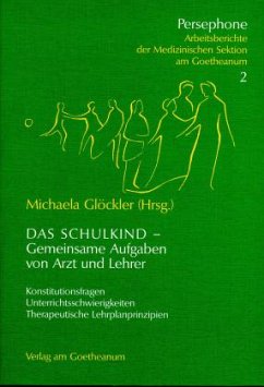 Cover Das Schulkind, gemeinsame Aufgaben von Arzt und Lehrer