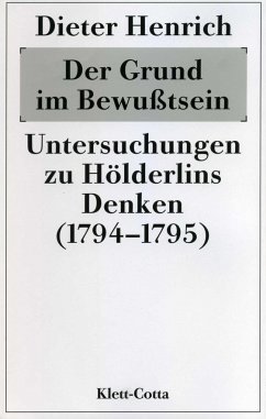 Der Grund im Bewusstsein - Henrich, Dieter