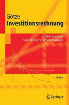 Investitionsrechnung - Götze, Uwe