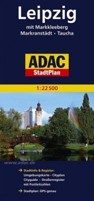 ADAC StadtPlan Leipzig