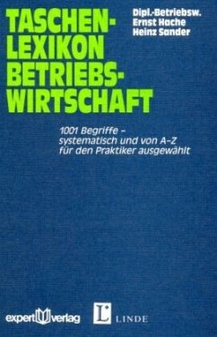 Taschenlexikon Betriebswirtschaft - Hache, Ernst; Sander, Heinz