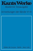Anmerkungen der Bände VI-IX Anmerkungen der Bände VI-IX