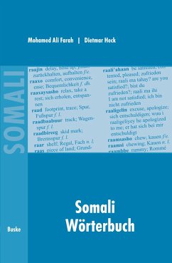Somali Wörterbuch - Farah, Mohamed Ali;Heck, Dietmar