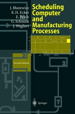 Scheduling Computer and Manufacturing Processes - Blazewicz, Jacek;Ecker, Klaus H.;Pesch, Erwin