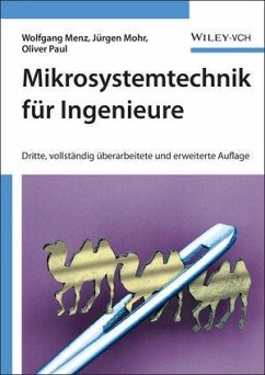Mikrosystemtechnik für Ingenieure - Menz, Wolfgang; Mohr, Jürgen; Paul, Oliver