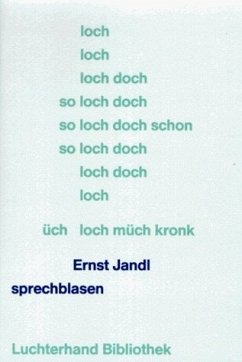 Sprechblasen - Jandl, Ernst