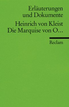 Heinrich von Kleist 'Die Marquise von O . . .' - Kleist, Heinrich von / Doering, Sabine