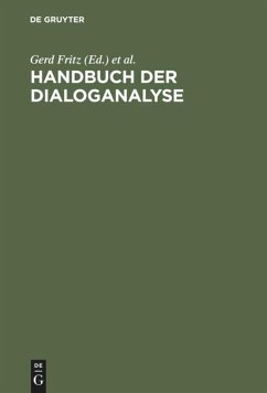 Handbuch der Dialoganalyse