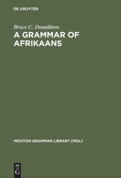 A Grammar of Afrikaans - Donaldson, Bruce