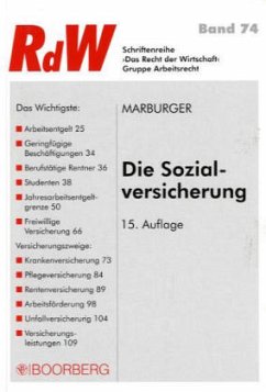 Cover Die Sozialversicherung