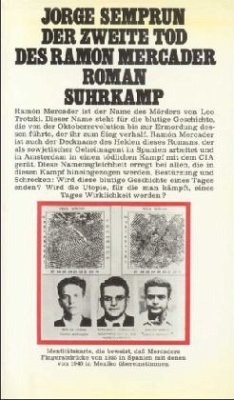 Der zweite Tod des Ramón Mercader - Semprún, Jorge