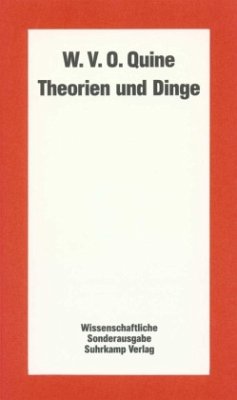 Theorien und Dinge - Quine, Willard van Orman