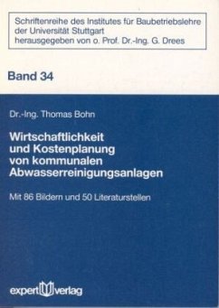 Cover Wirtschaftlichkeit und Kostenplanung von kommunalen Abwasserreinigungsanlagen