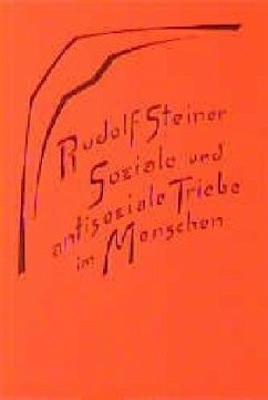 Soziale und antisoziale Triebe im Menschen - Steiner, Rudolf