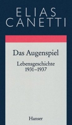 Das Augenspiel - Canetti, Elias