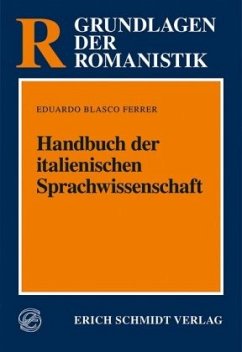 Handbuch der italienischen Sprachwissenschaft - Blasco Ferrer, Eduardo