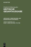 Briefwechsel 1774-1796 / Friedrich Schleiermacher: Kritische Gesamtausgabe. Briefwechsel und biographische Dokumente Abt.5 Briefwechsel und biographis, Abteilung V. Band 1