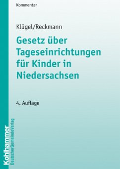 Cover Gesetz über Tageseinrichtungen für Kinder in Niedersachsen (KiTaG), Kommentar