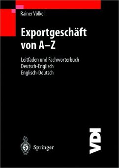 Exportgeschäft von A-Z - Völkel, Rainer